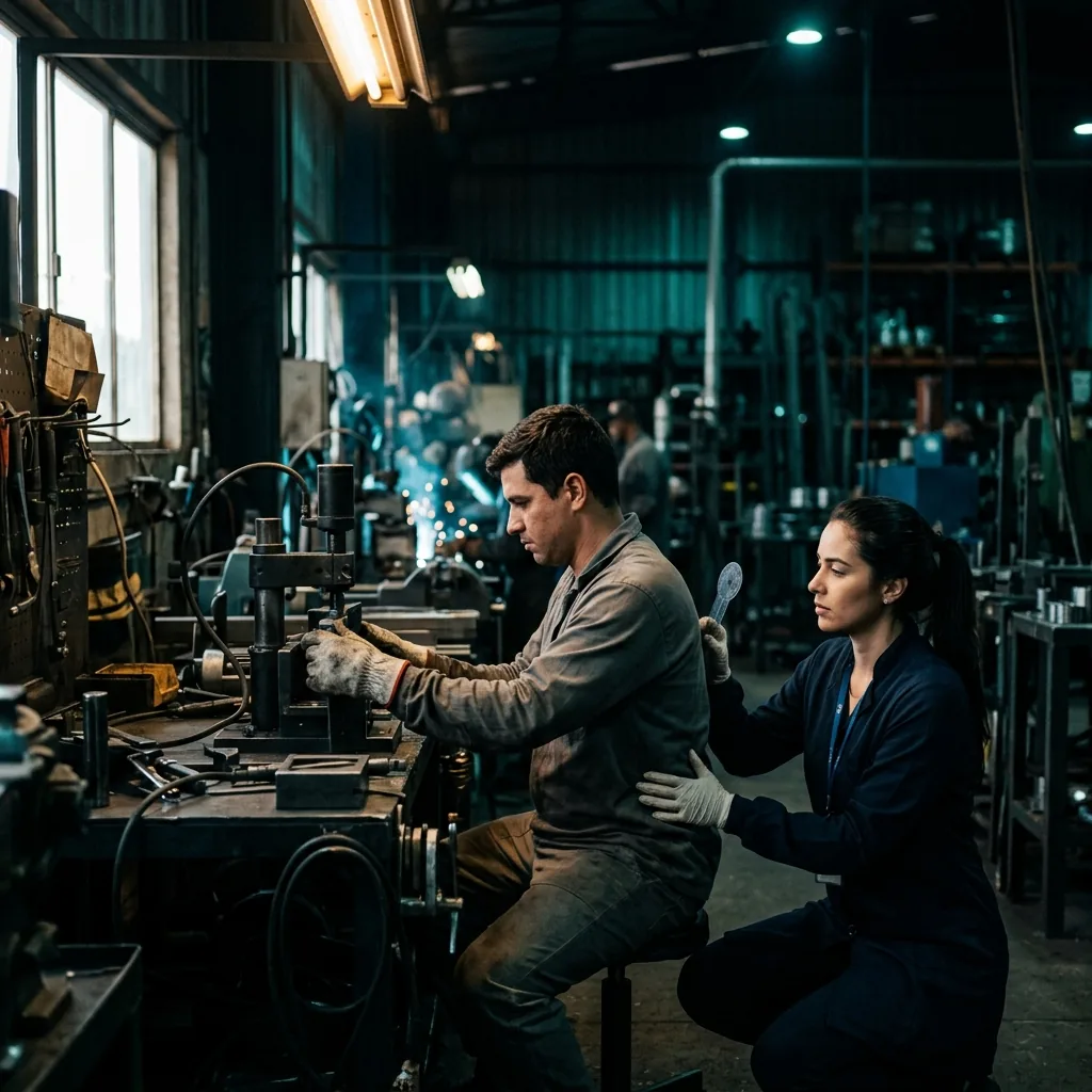 Avaliação ergonômica profissional realizada por especialista em posto de trabalho
